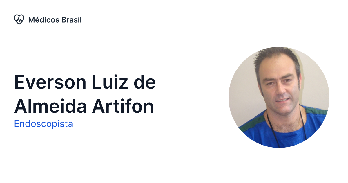 Everson Luiz de Almeida Artifon Endoscopista Médicos Brasil